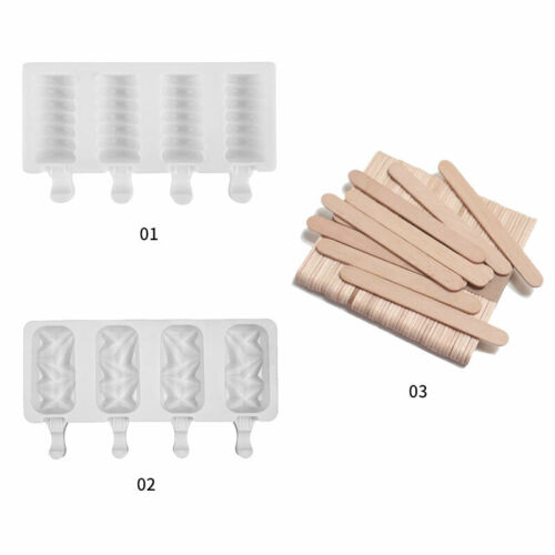 Silicone Geometric Cakesicle Mould Popsicle Lolly Frozen Dessert Maker Cake Mold - Fresh Stock Dated January 2026