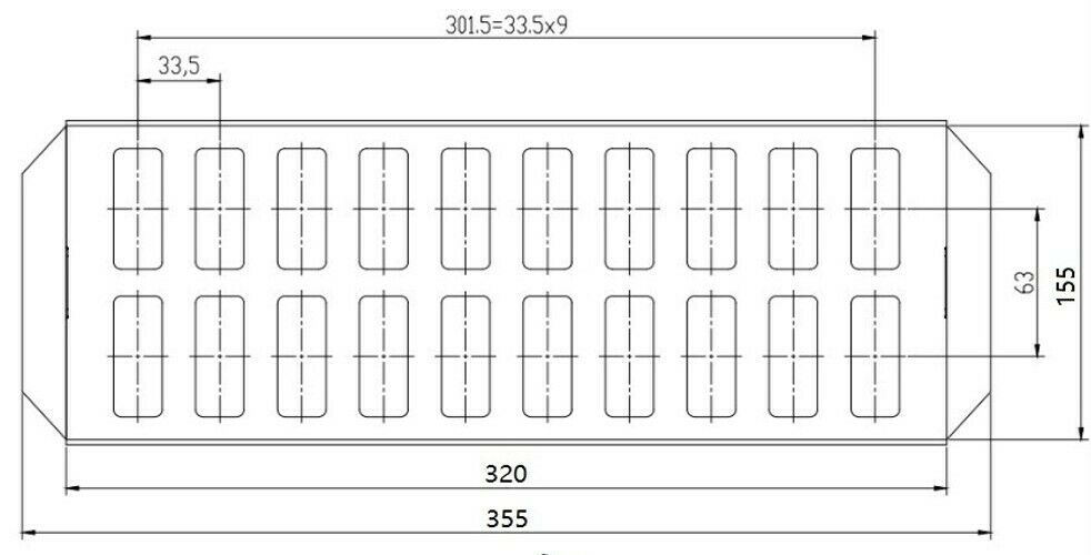 POPSICLE MOLD STAINLES STEEL 115 ml, 20 CAVITIES. MOLDE PARA PALETAS ARTESANALES - Fresh Stock Dated February 2026