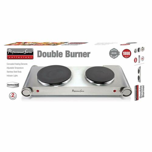 Continental Electric PS-BU178 Burner, Double Concealed, Silver - Fresh Stock Dated February 2026