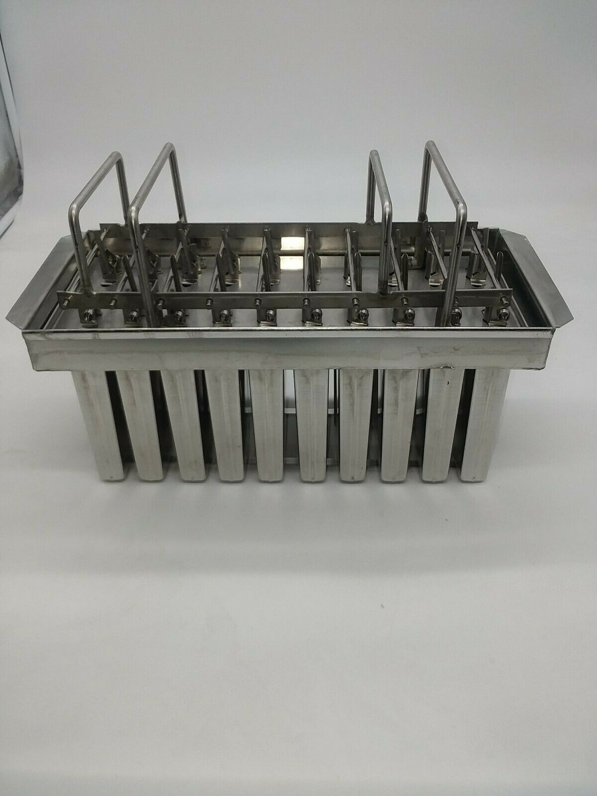 POPSICLE MOLD STAINLES STEEL 115 ml, 20 CAVITIES. MOLDE PARA PALETAS ARTESANALES - Fresh Stock Dated February 2026