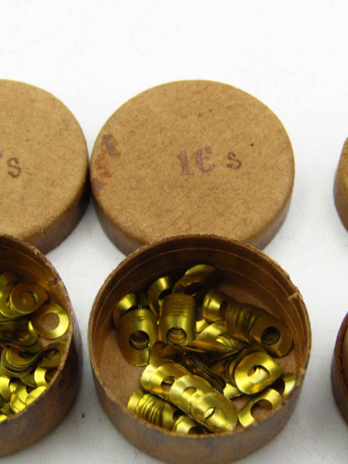 SET OF TRIPOD & BRACELET DIAL WASHERS SIZES 12s 16s & 18s FOR WATCHMAKERS w2 - Fresh Stock Dated December 2025