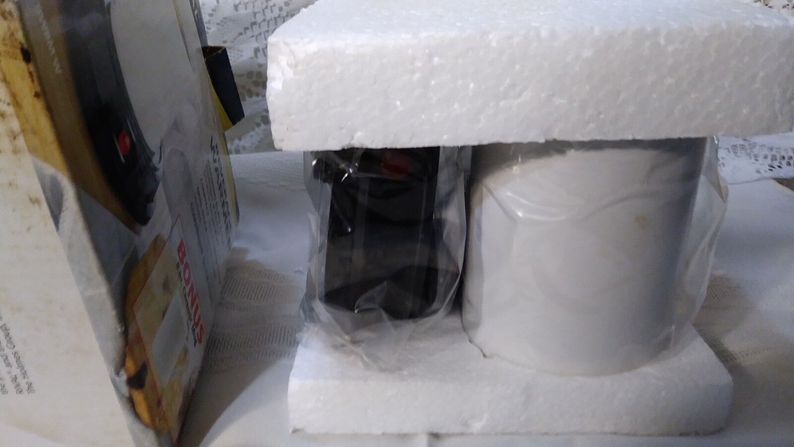 Rival Electric Beverage Warmer, Black with Bonus White 8 ounce MUG BW8MW NOS - Fresh Stock Dated February 2026