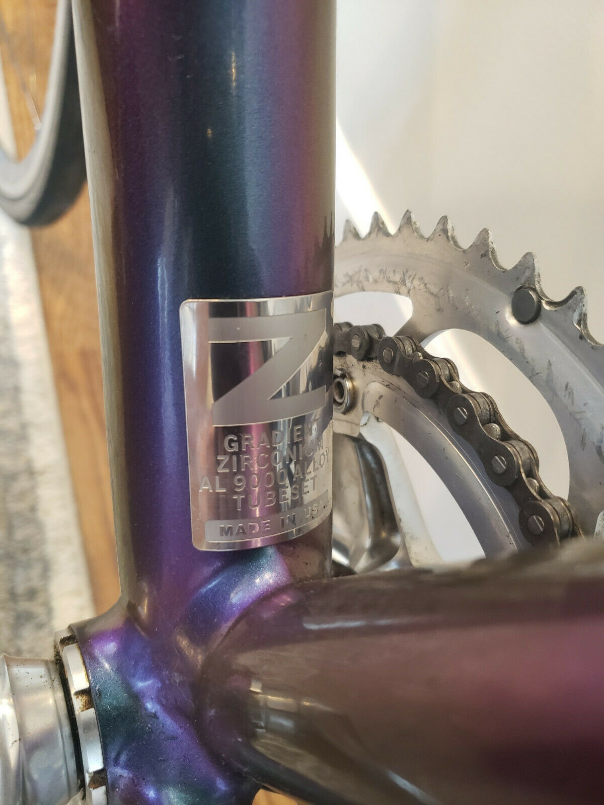 2003 Klein Q Carbon Race 55 cm Road Bike Ultegra/105 Purple Haze Colorshift USA - Fresh Stock Dated December 2025