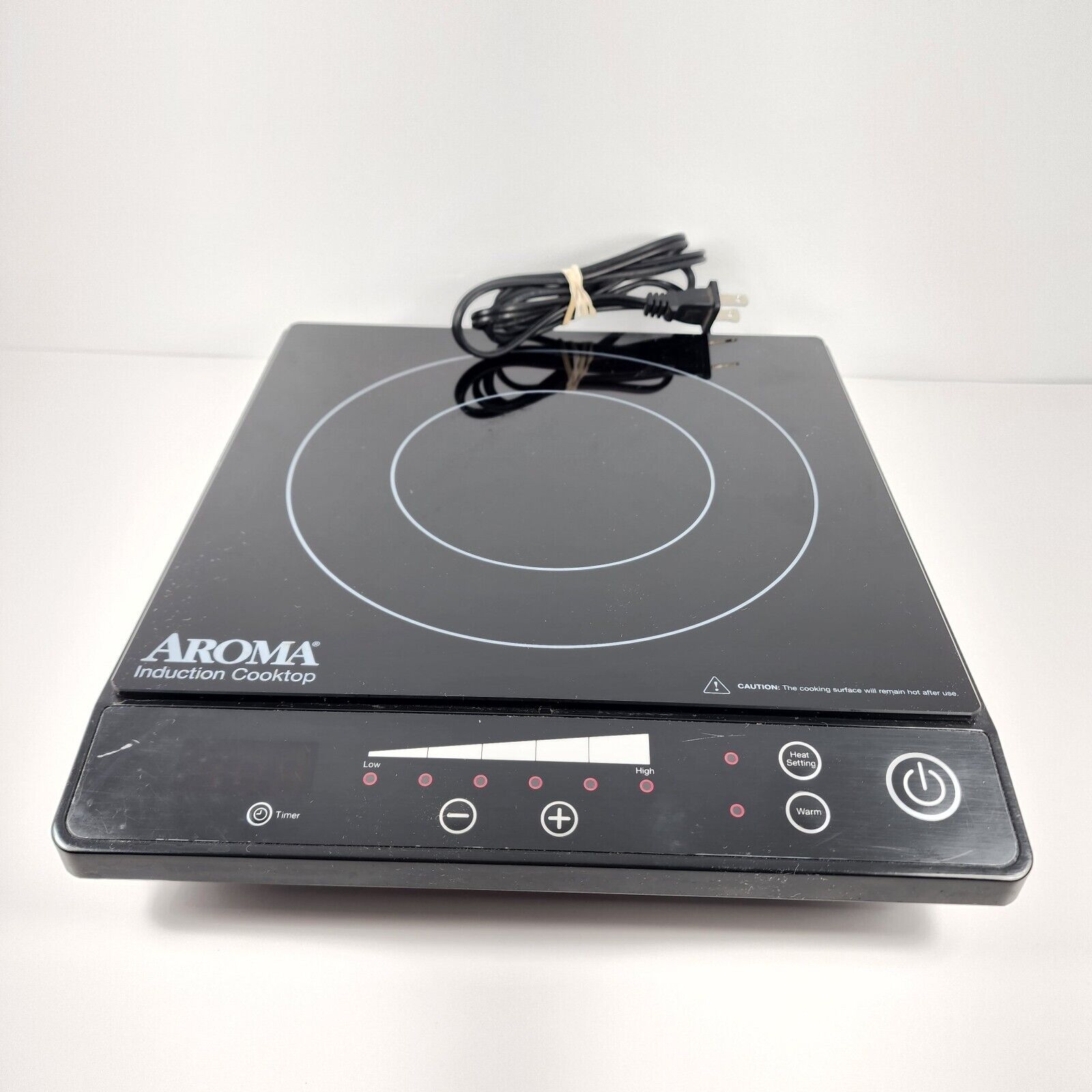 Aroma Induction Portable Cooker Cooktop Camping 1500 Watts AID-509 - Fresh Stock Dated February 2026
