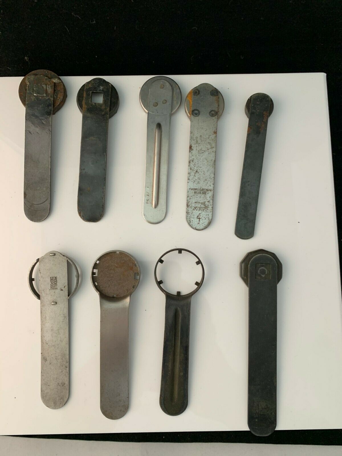 9 Vintage Tissot Watch Case Openers Watch Repair Tools - Fresh Stock Dated December 2025