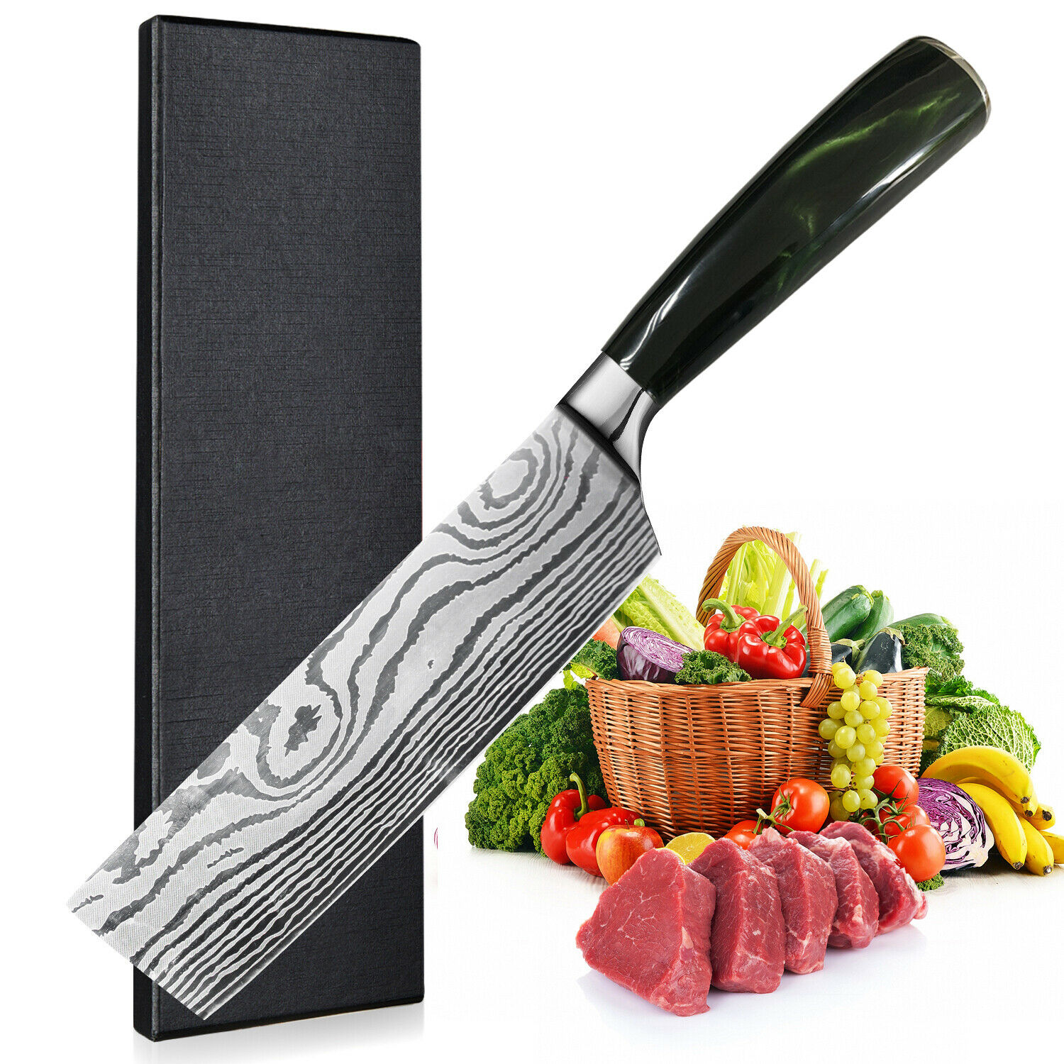 Cleaver Nakiri Knife 7