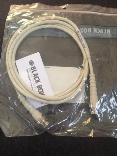 Lot Of 5 New  BLACK BOX THIN NET RG58 COAX CABLE 5FT LCN300-0005 - Fresh Stock Dated December 2025
