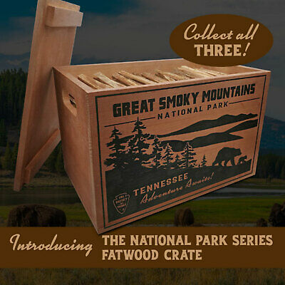 Better Wood Products Protect the Park Fatwood Firestarter Sticks, Smoky Mountain - Fresh Stock Dated December 2025