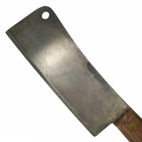 Vintage Dexter Chef Knife Butcher Meat Cleaver Model 5096 Blade 6” Made In USA - Fresh Stock Dated January 2026