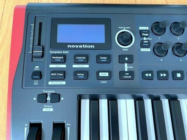 NOVATION IMPULSE 25 USB/MIDI 25-KEY CONTROLLER KEYBOARD, GREAT CONDITION - Fresh Stock Dated December 2025