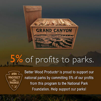 Better Wood Products Protect the Park Fatwood Firestarter Sticks, Smoky Mountain - Fresh Stock Dated December 2025