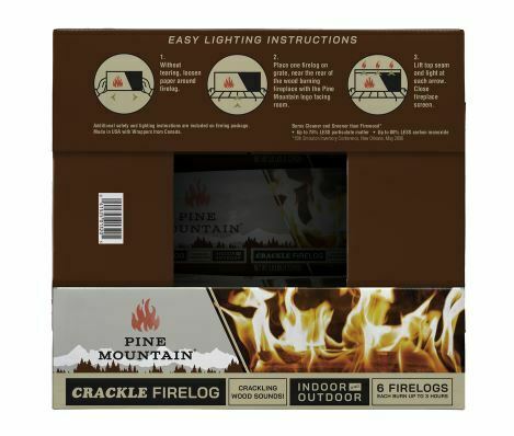 CRACKLE LOG 3HOUR 6PK - Fresh Stock Dated January 2026