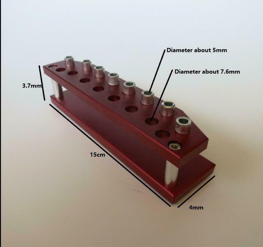Watch Repair Screwdrivers Holder Stand with 8 Holes Metal Shelf Organizer - Fresh Stock Dated December 2025