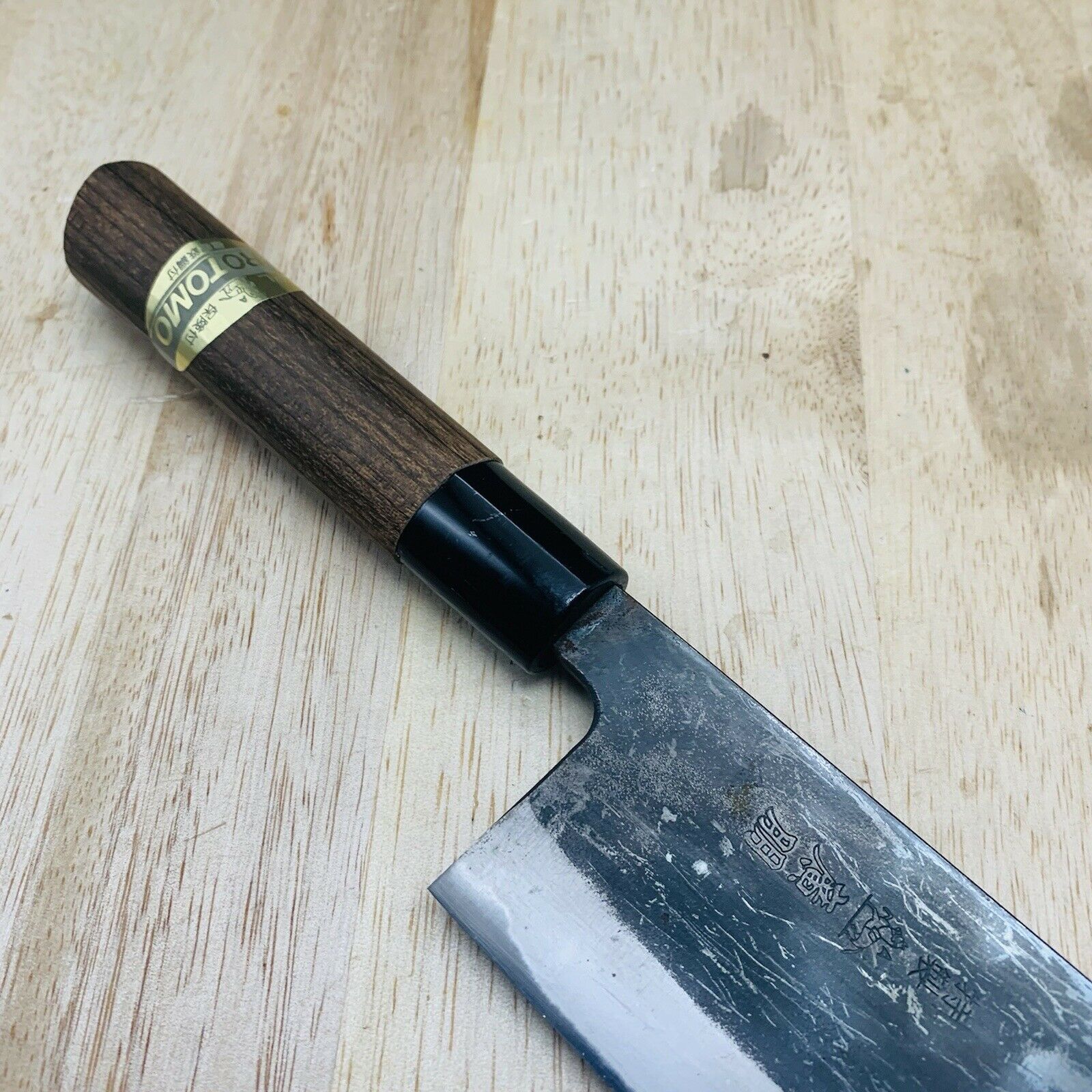 <Used> Japanese Chef's Kitchen Knife 廣朋 Nakiri 160/300 From Japan SS899 - Fresh Stock Dated February 2026