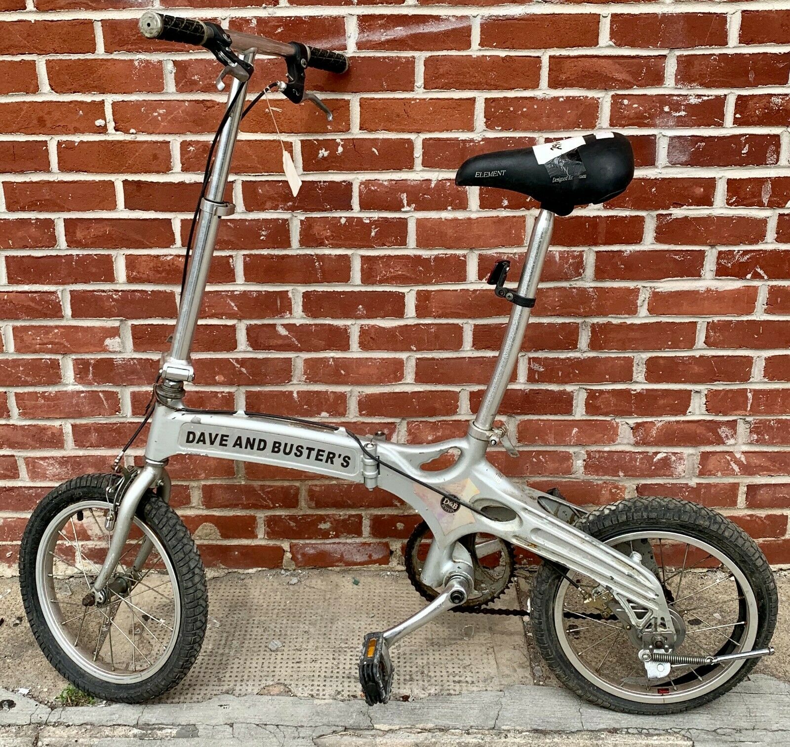 Dave & Buster's Folding Bicycle **Pick Up ONLY** - Fresh Stock Dated December 2025