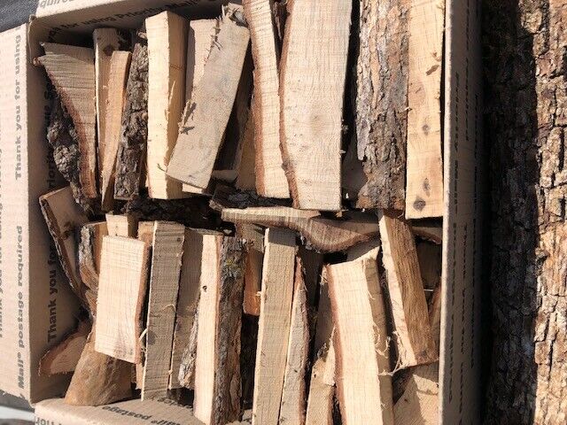 16 pounds Mini-Cut Firewood For Smoking + Wood Fired Ovens - White Oak Firewood - Fresh Stock Dated January 2026