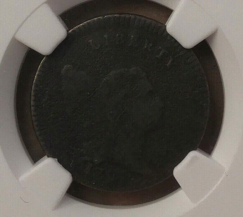 1797 PLAIN EDGE, LOW HEAD, C-3A LIBERTY CAP HALF CENT NGC VG DETAILS CORROSION - Fresh Stock Dated December 2025