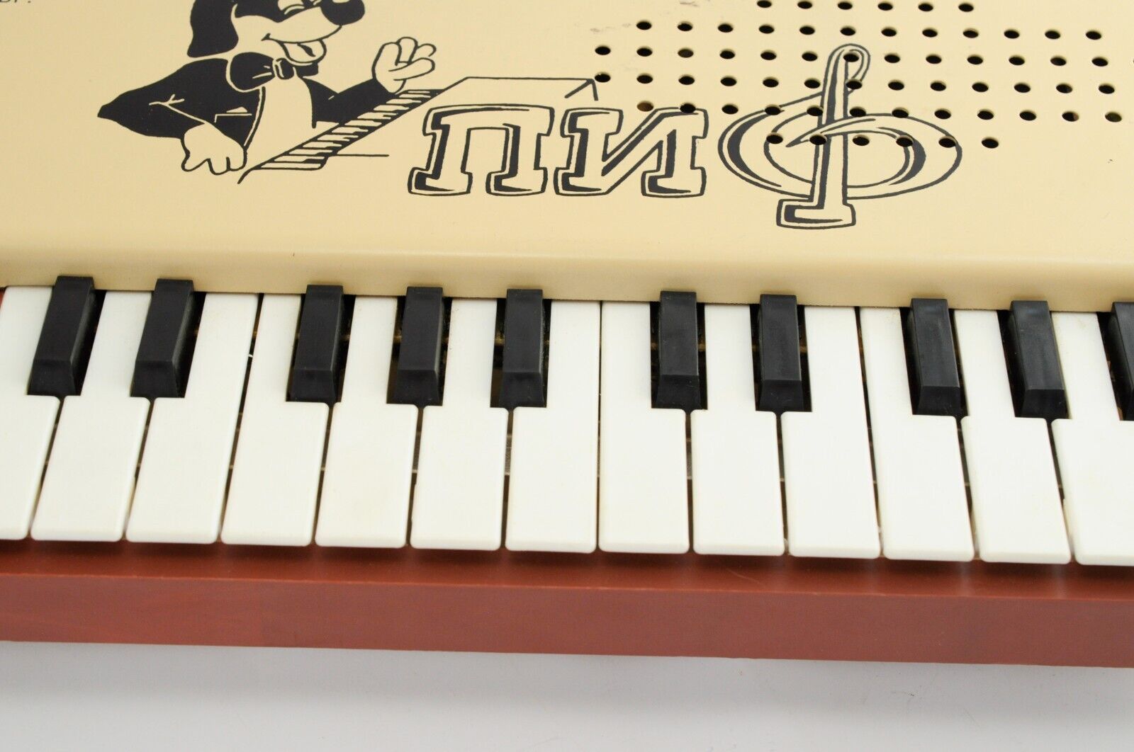 SYNTHESIZE Piano Soviet Vintage USSR toy Retro PIF ANALOG MUSICAL TOY - Fresh Stock Dated December 2025