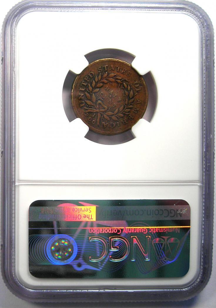 1793 Liberty Cap Flowing Hair Half Cent 1/2C - NGC XF Detail (EF) - Rare Coin! - Fresh Stock Dated December 2025