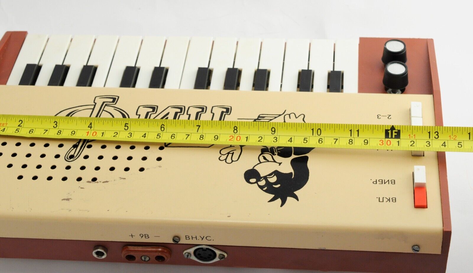 SYNTHESIZE Piano Soviet Vintage USSR toy Retro PIF ANALOG MUSICAL TOY - Fresh Stock Dated December 2025