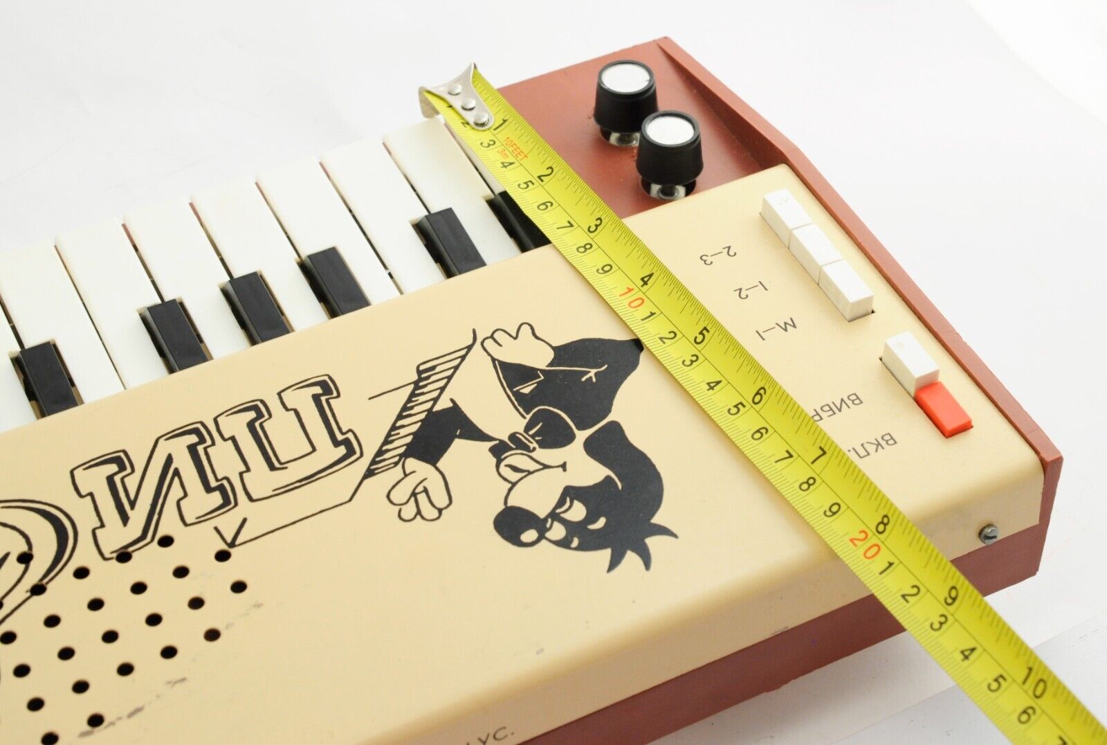 SYNTHESIZE Piano Soviet Vintage USSR toy Retro PIF ANALOG MUSICAL TOY - Fresh Stock Dated December 2025