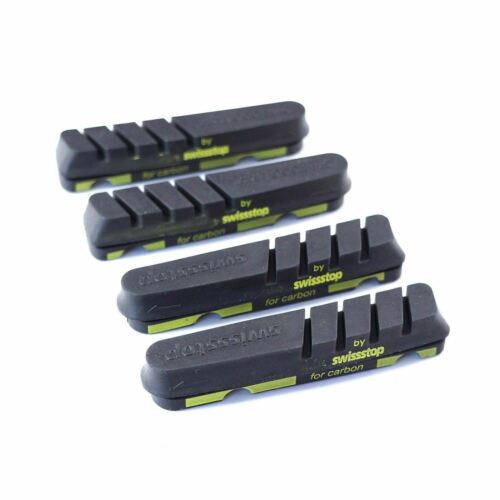 SwissStop Flash Evo Black Prince - Carbon Brake Pads - For Shimano/Sram 4pads - Fresh Stock Dated December 2025