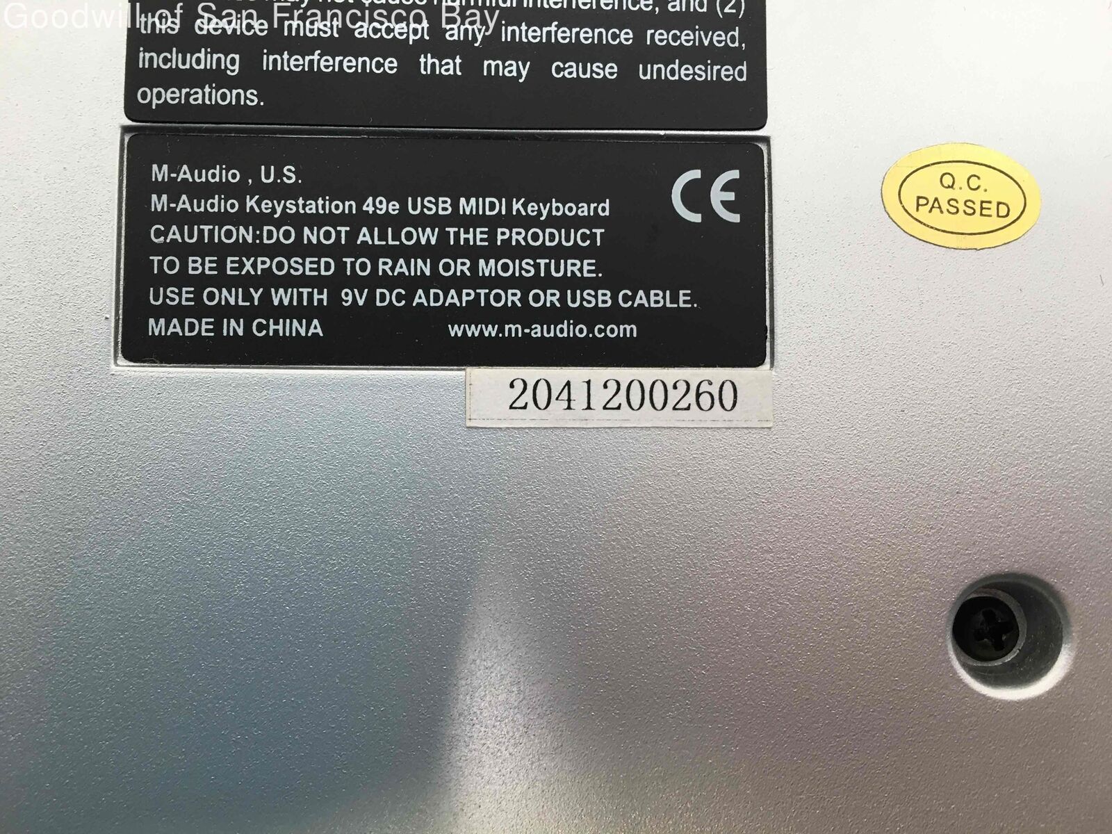 M-Audio Keystation 49e MIDI USB Keyboard Controller - Fresh Stock Dated December 2025