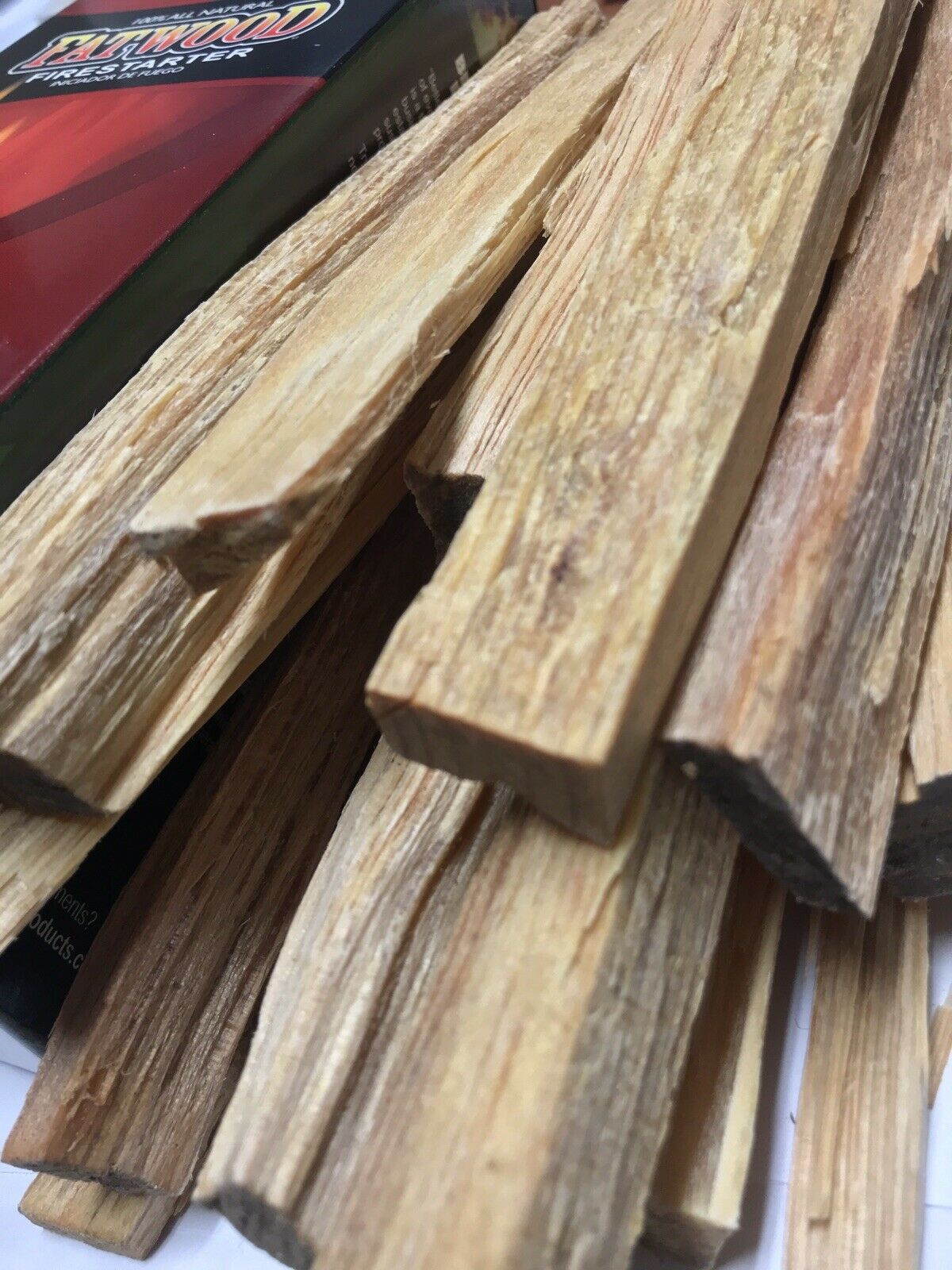 Fatwood Firestarter,No 9983,  Wood Products Manufacturers - Fresh Stock Dated January 2026