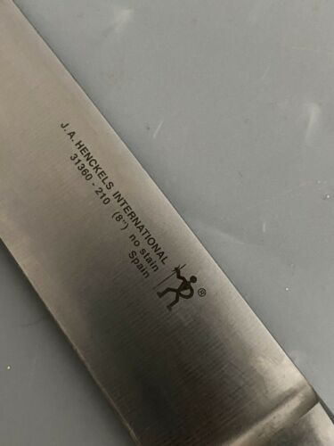 J.A. Henckels International 8” Carving Knife Spain No Stain 31360-210 - Fresh Stock Dated January 2026