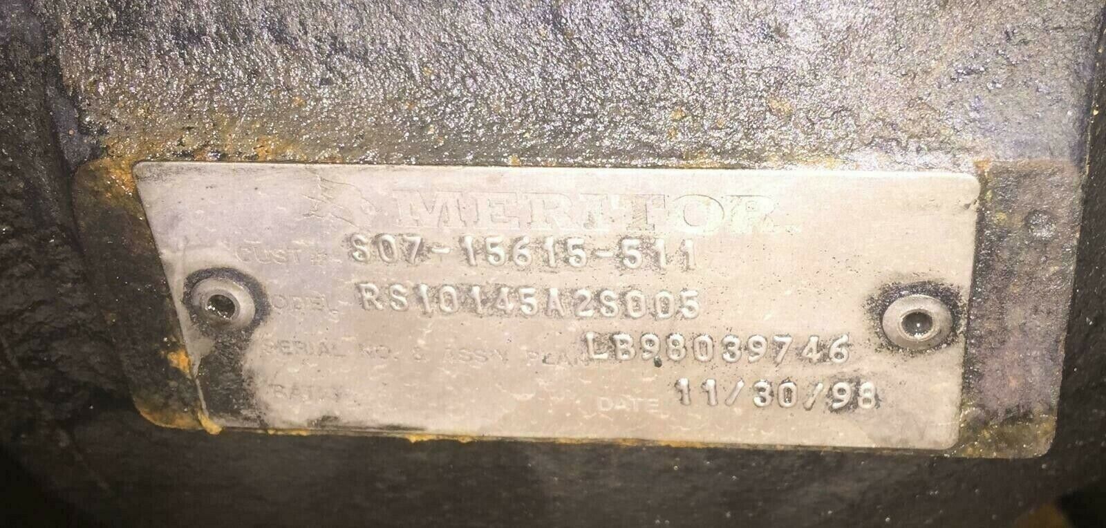 FREIGHTLINER Rockwell TEN 10 SPEED MERITOR RS10-145A Transmission 3294-C-1017 - Fresh Stock Dated December 2025