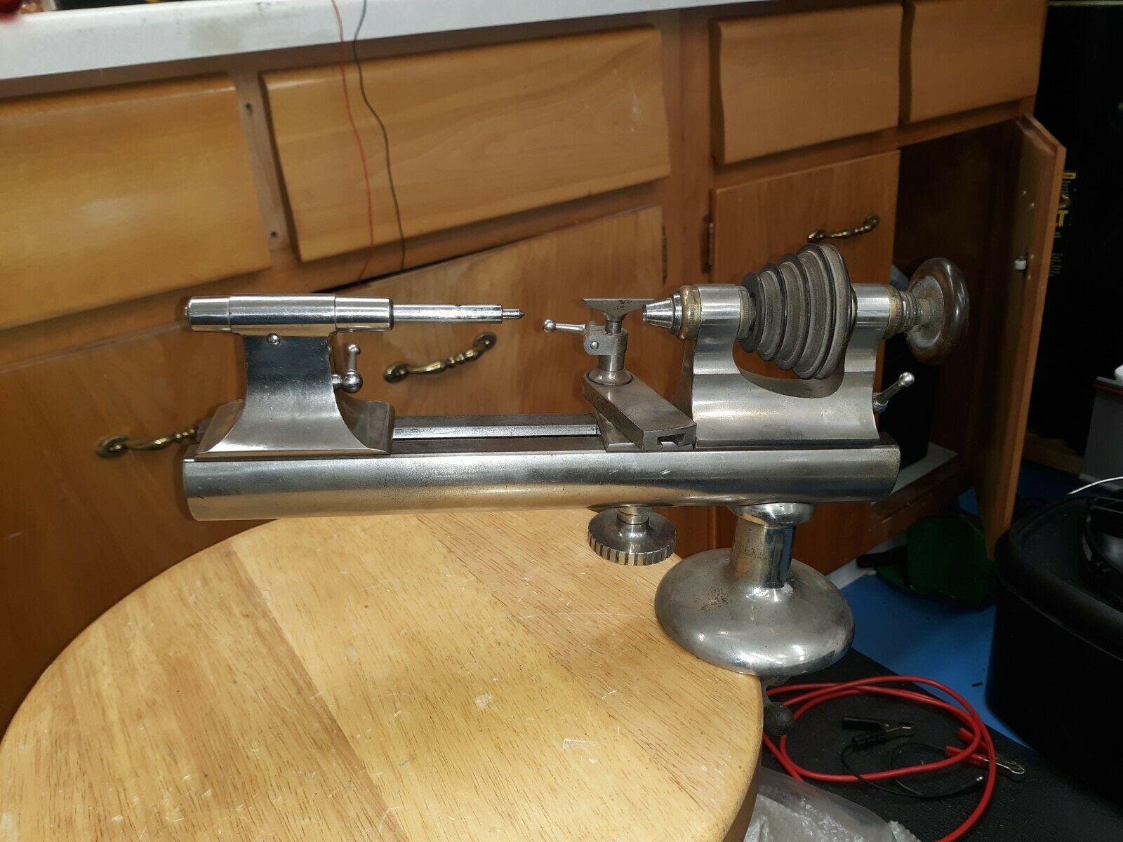 Wolf Jahn Watchmakers/Jewelers Lathe and Assorted Collets. No Motor. - Fresh Stock Dated December 2025