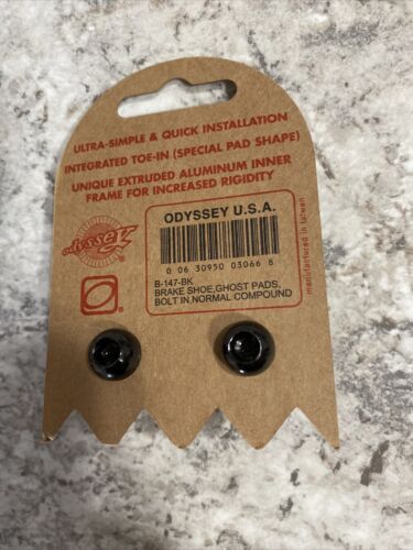 Odyssey Ghost Bicycle Brake Pads-Black Bmx Bike Pads Sunday Bmx Bikes - Fresh Stock Dated December 2025