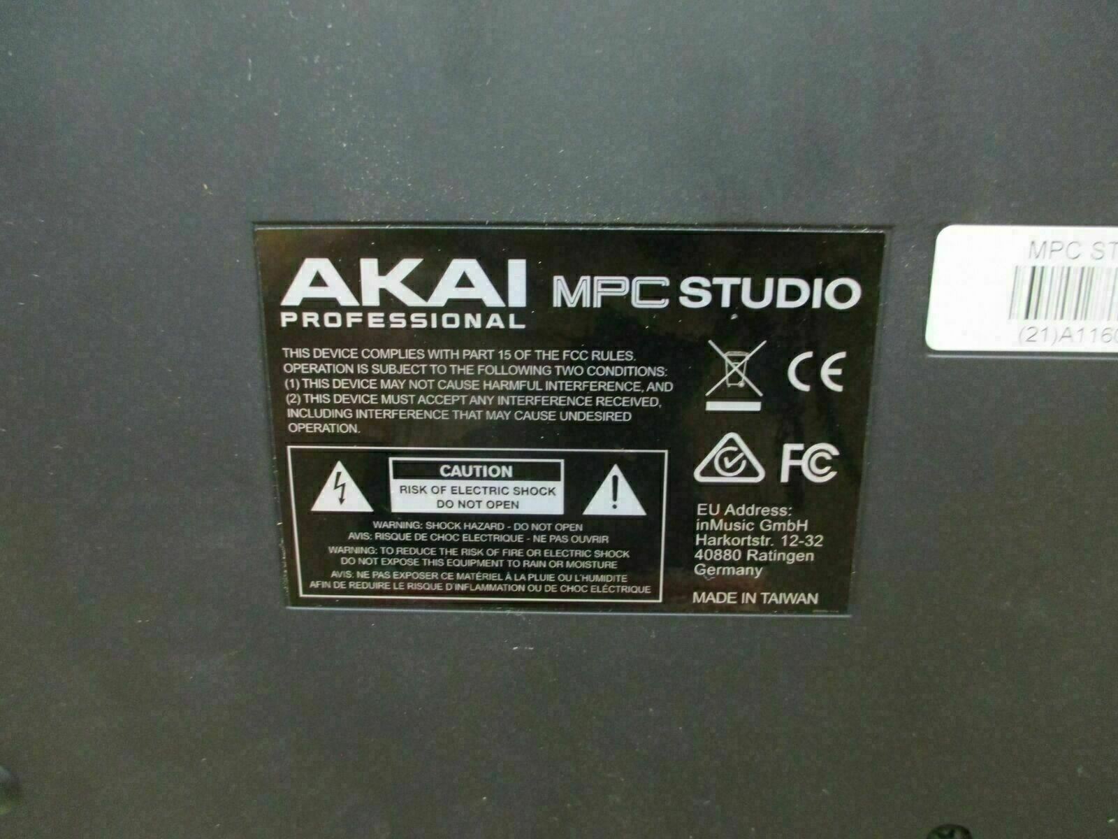 Akai MPC Studio Professional Black DAW Controller with USB Cable -CLEAN-TESTED- - Fresh Stock Dated December 2025