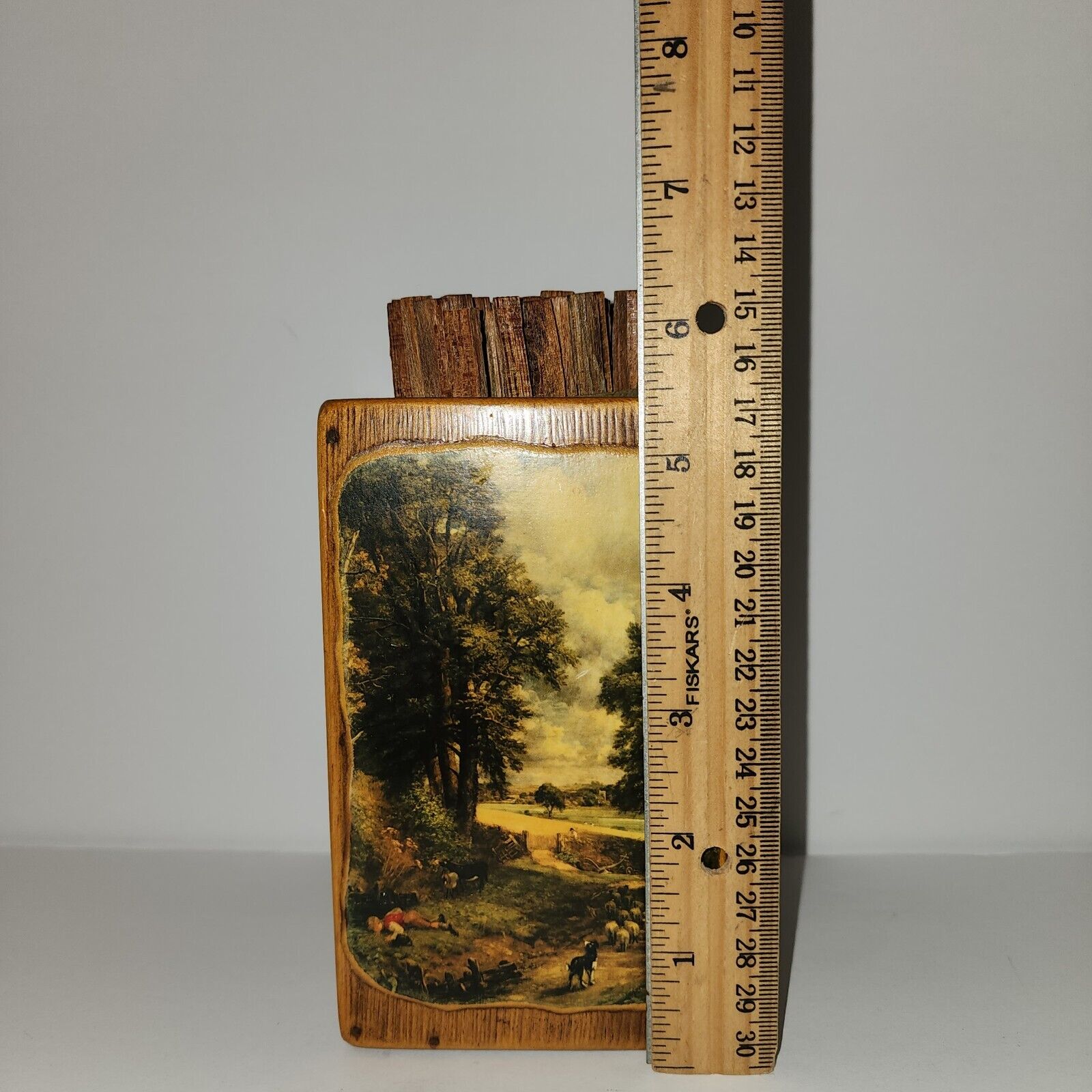 Vintage Heart Pine Fire Starter, Old Fashioned Light Wood in Handmade Wooden Box - Fresh Stock Dated December 2025