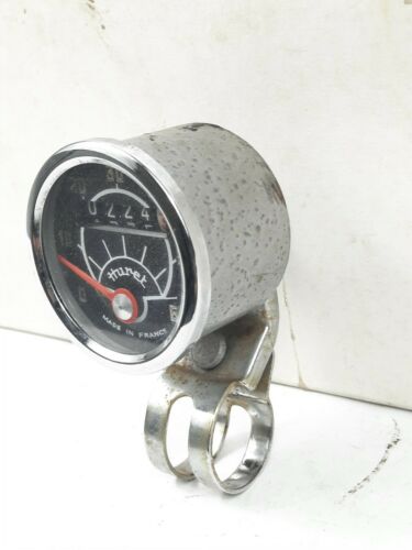 VINTAGE HURET SPEEDOMETER 60 MPH BICYCLE BIKE FRANCE SCHWINN w/BRACKET ORIGINAL - Fresh Stock Dated December 2025