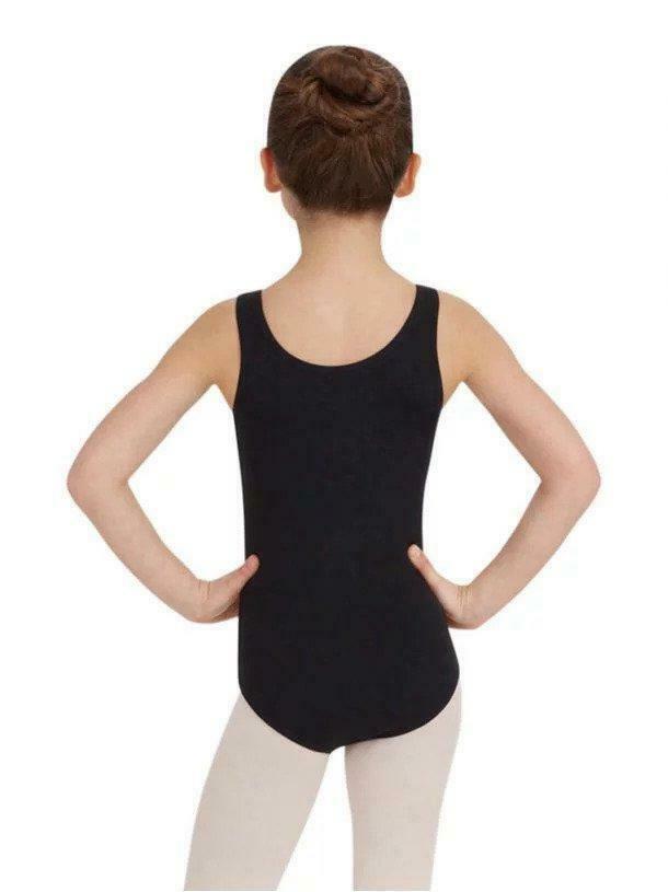 *MOTIONWEAR* EXTRA SMALL CHILD Classical Cotton Tank Leotard - Flattering Fit! - Fresh Stock Dated December 2025