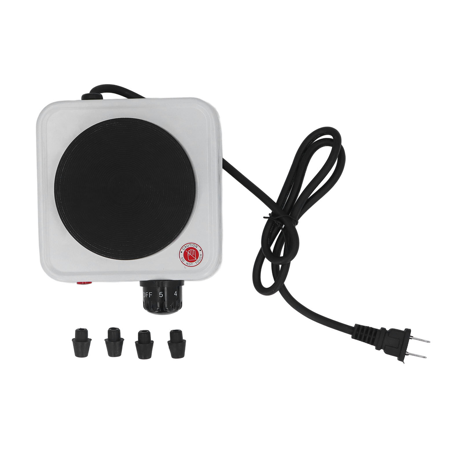 Electric Stove 500W Compact Portable Single Electric Hob Hot Plate Cooktop Fo BS - Fresh Stock Dated February 2026