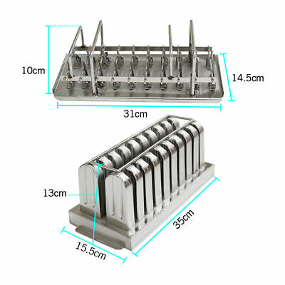 Set Of 20 Stainless Steel Ice Lolly Popsicle  Pop Molds Ice Cream Stick Holder - Fresh Stock Dated January 2026