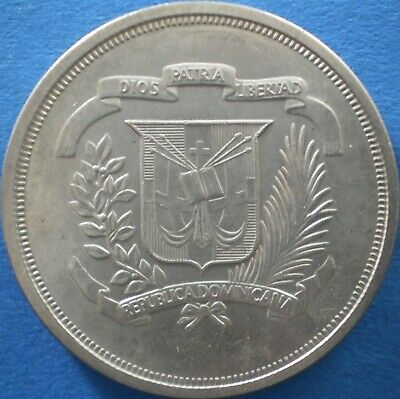 DOMINICAN REPUBLIC 1 PESO 1980 Dominicana Dominikanische Dominicaine Domenicana - Fresh Stock Dated December 2025