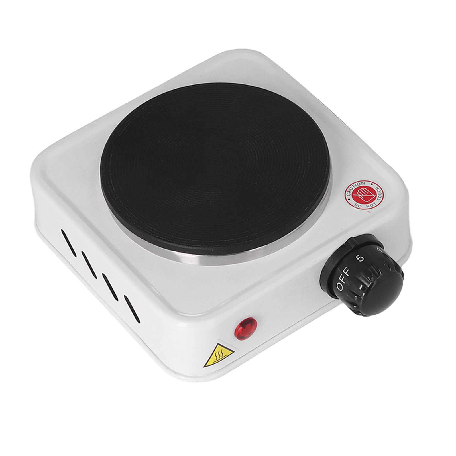 Electric Stove 500W Compact Portable Single Electric Hob Hot Plate Cooktop Fo BS - Fresh Stock Dated February 2026