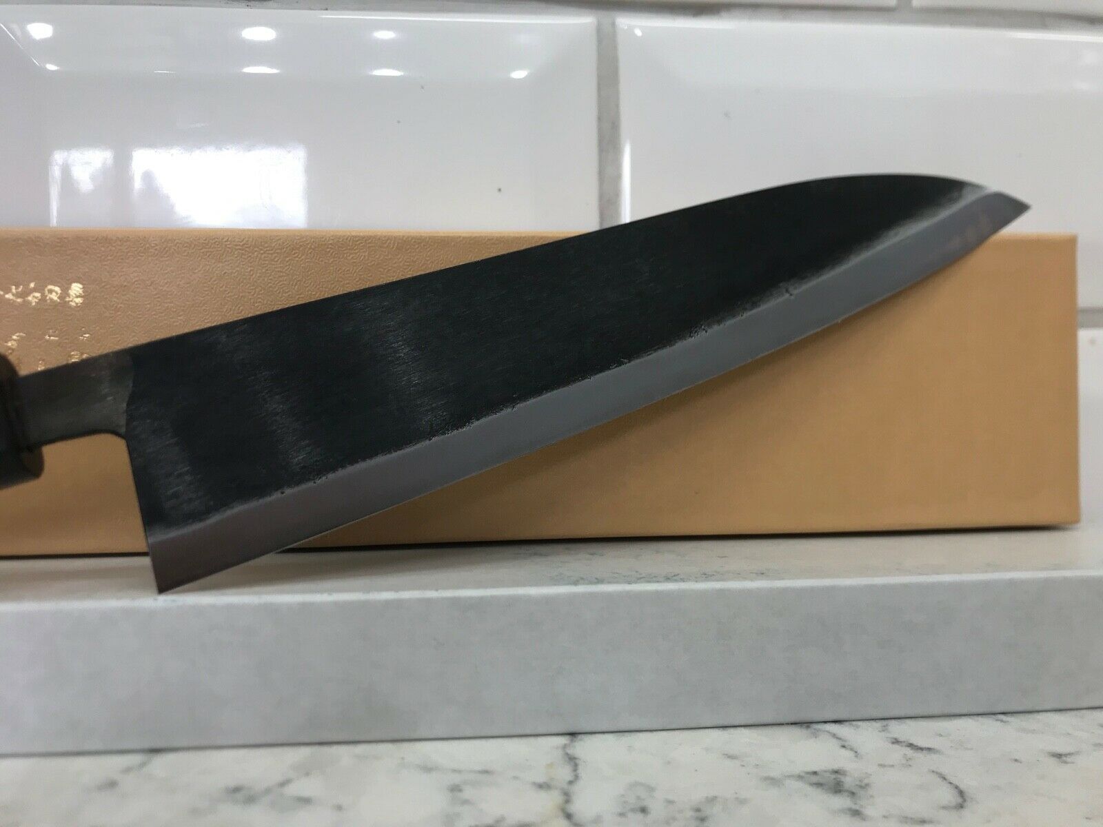 Hand Forged Chefs Knife  Moritaka Hamono Aogami Blue #2  210mm Kitchen Knife - Fresh Stock Dated January 2026