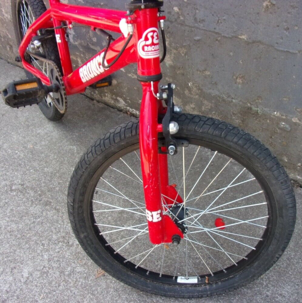 Previously Owned SE RACING BMX INOVATIONS BRONCO Bicycle Red - Fresh Stock Dated December 2025