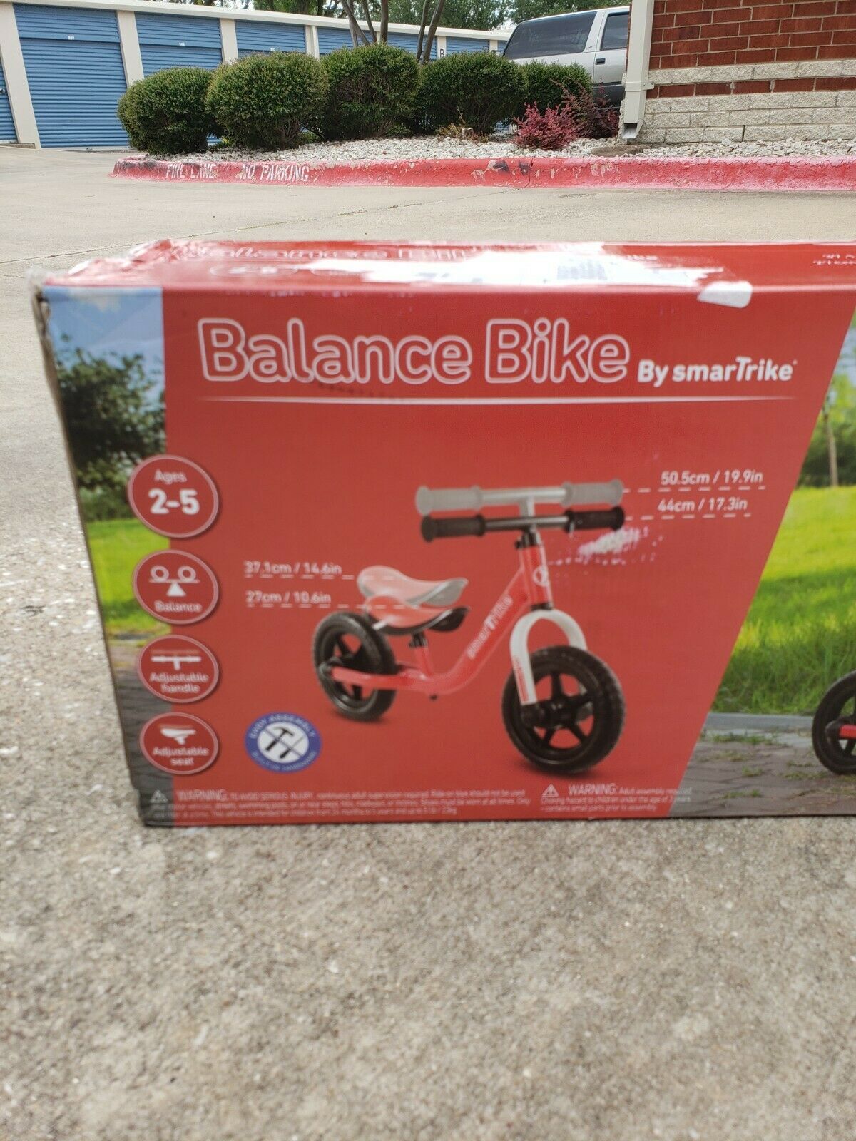 SmarTrike Balance Bike for Kids 2-5 Adjustable Cycle Outdoor Sports NEW - Fresh Stock Dated January 2026
