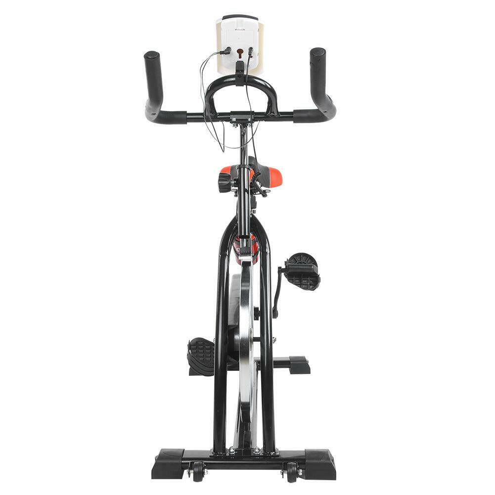 Exercise Bike Stationary Bicycle Indoor Cycling Cardio Fitness Workout Gym Black - Fresh Stock Dated January 2026