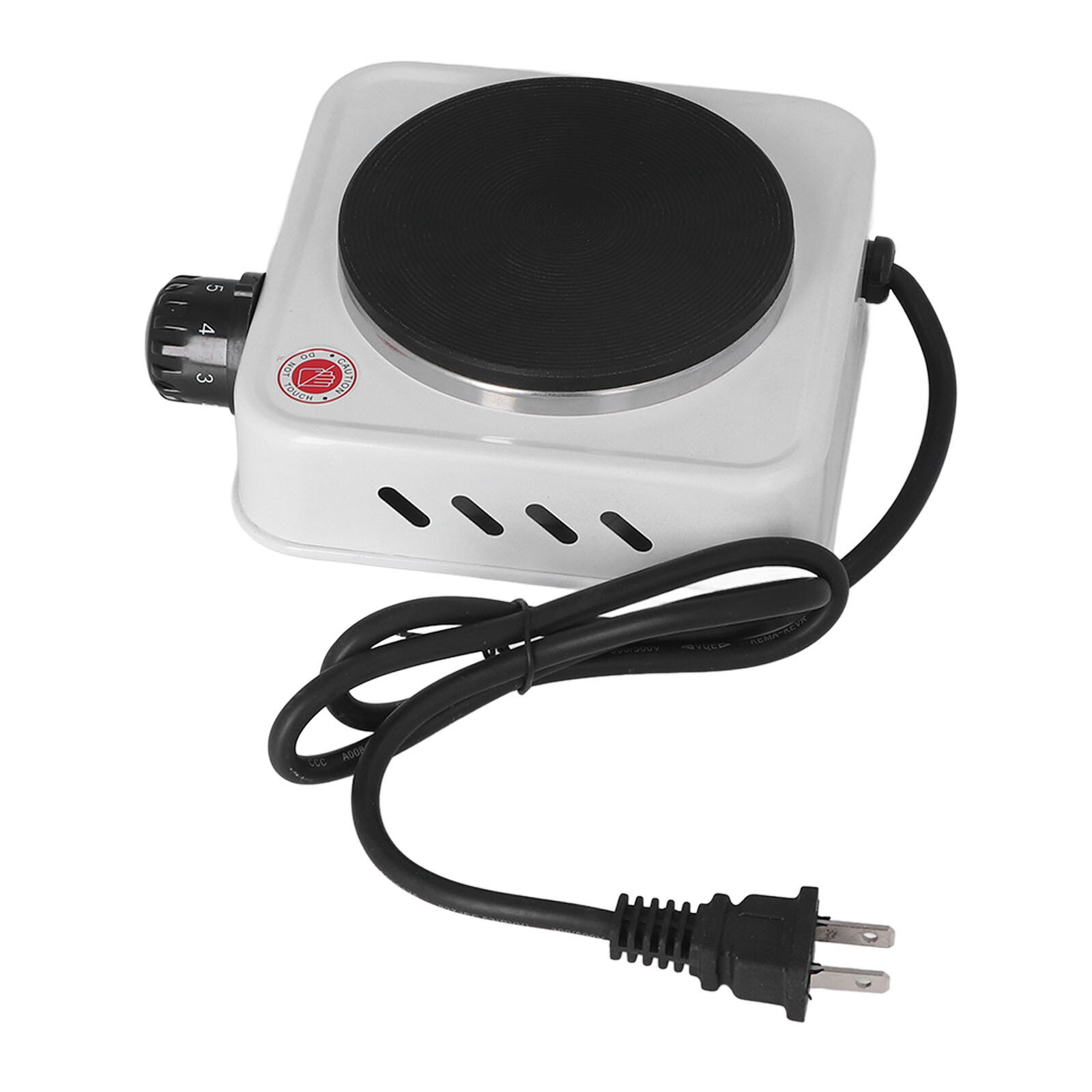 Electric Stove 500W Compact Portable Single Electric Hob Hot Plate Cooktop Fo BS - Fresh Stock Dated February 2026