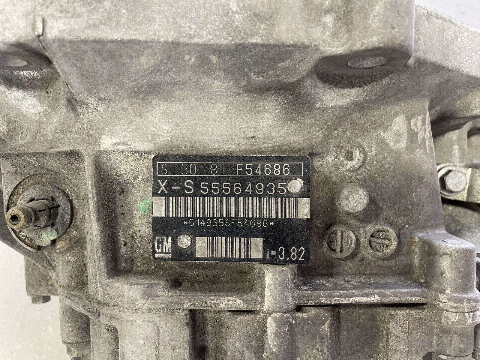 Cobalt SS 2.0 LNF 5 Speed Manual Transmission, 3.82  52k - Fresh Stock Dated December 2025