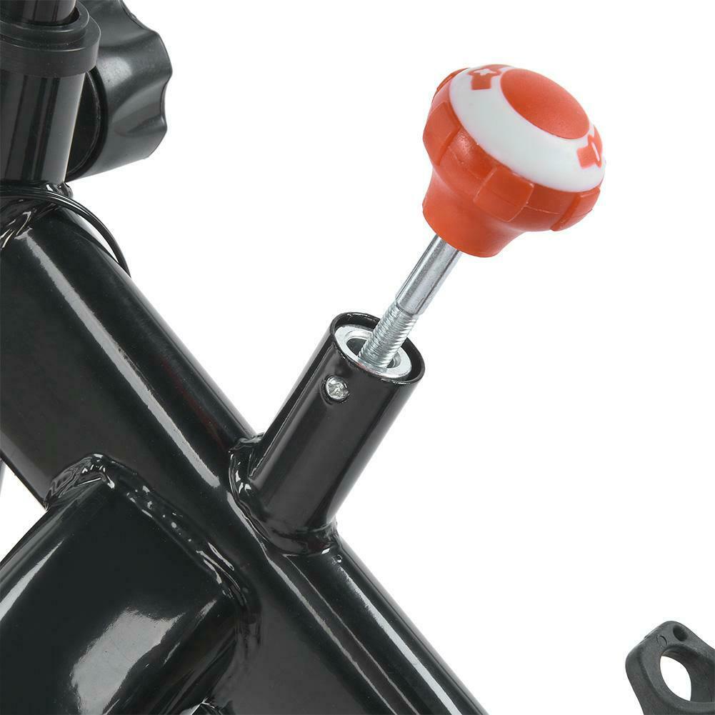 Exercise Bike Stationary Bicycle Indoor Cycling Cardio Fitness Workout Gym Black - Fresh Stock Dated January 2026