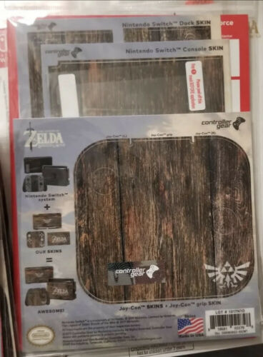 Nintendo Switch Skin & Screen Protector The Legend of Zelda: Breath of the Wild - Fresh Stock Dated February 2026