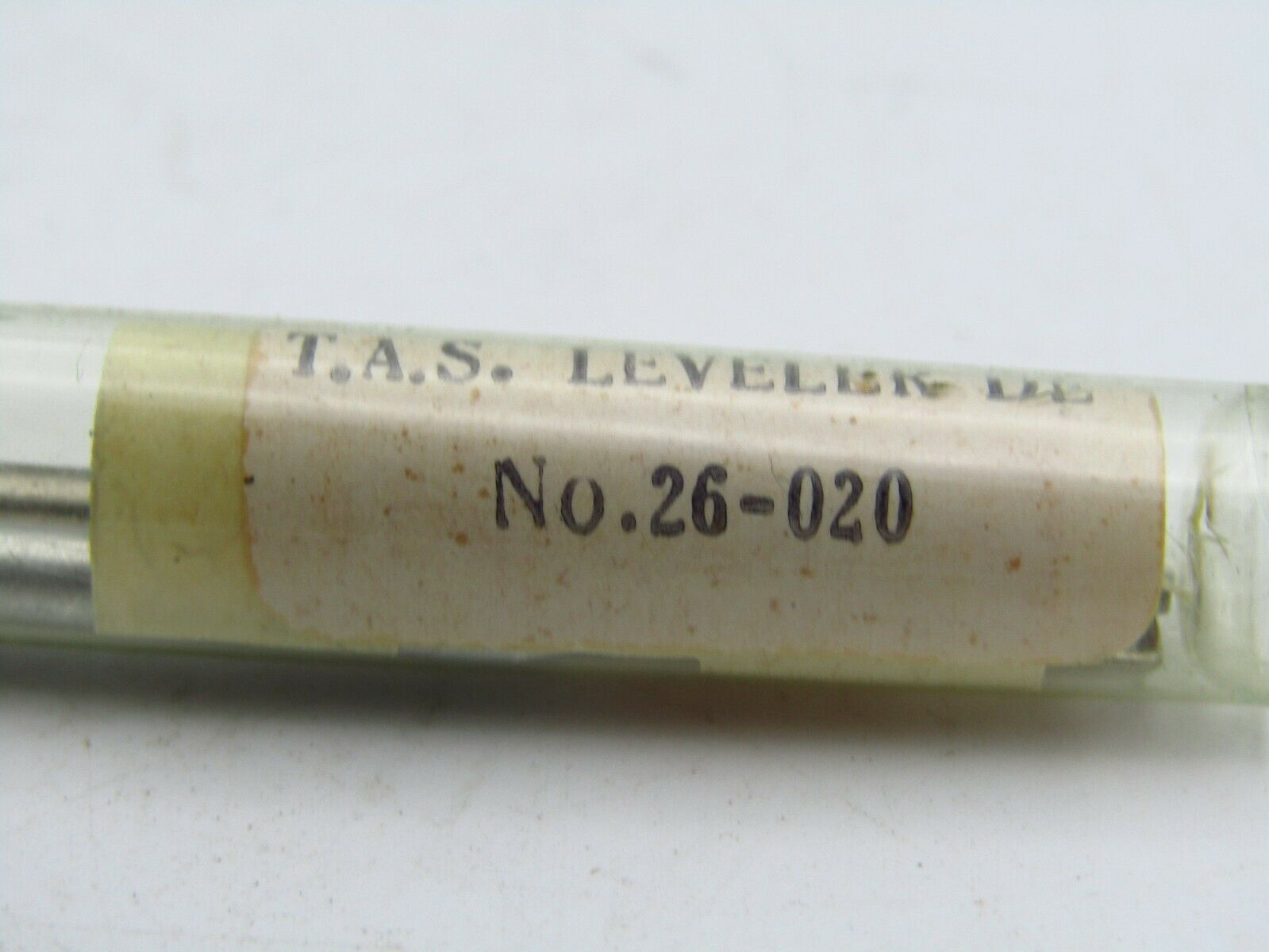 HR SWISS T.A.S LEVELER DE WATCH TOOL NO. 26-020 FOR JEWELERS / WATCHMAKERS w1 - Fresh Stock Dated December 2025