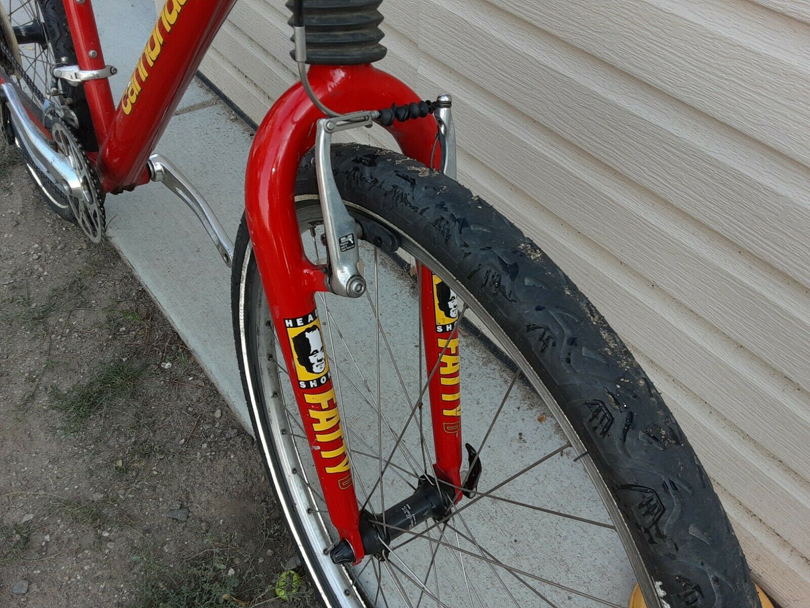 Cannondale F1000 Caad3 Design, Red, Fatty Headshok D lockout. Large (18 inch) - Fresh Stock Dated December 2025